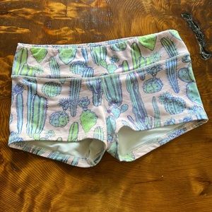 FLEO Pink Cactus shorts